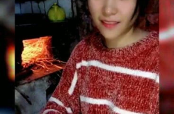 农村小姐姐做饭唱歌图片,小姐姐的温馨烹饪时光