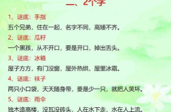幼儿猜谜语大全,寓教于乐，启迪智慧